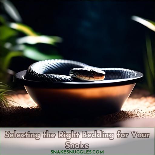 Selecting the Right Bedding for Your Snake