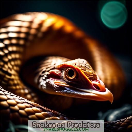 Snakes as Predators