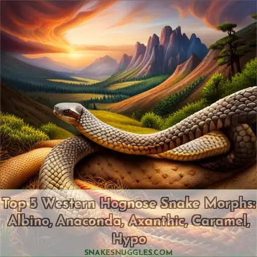top 5 western hognose snake morphs