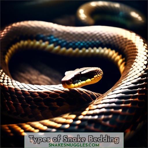 Types of Snake Bedding