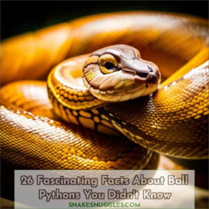 26 cool facts about ball pythons