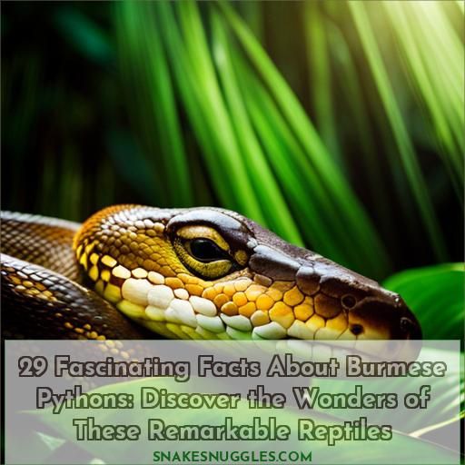 29 interesting facts about burmese pythons with pictures