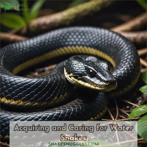 Acquiring and Caring for Water Snakes