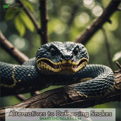 Alternatives to Defanging Snakes