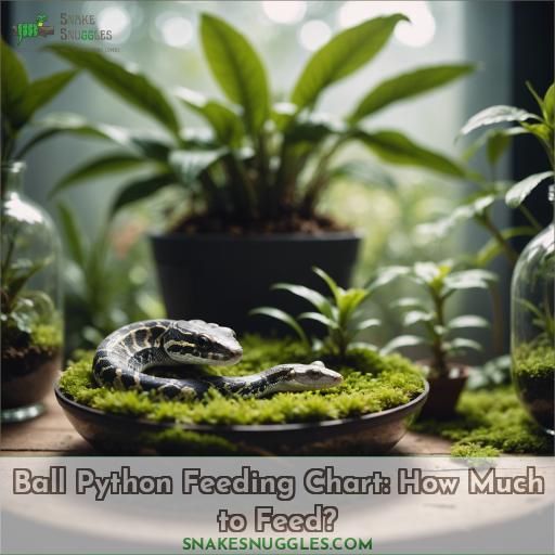 Ball Python Feeding Chart: How Much to Feed