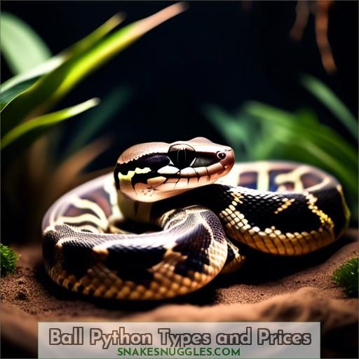 Ball Python Types and Prices