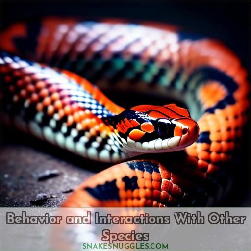 Behavior and Interactions With Other Species