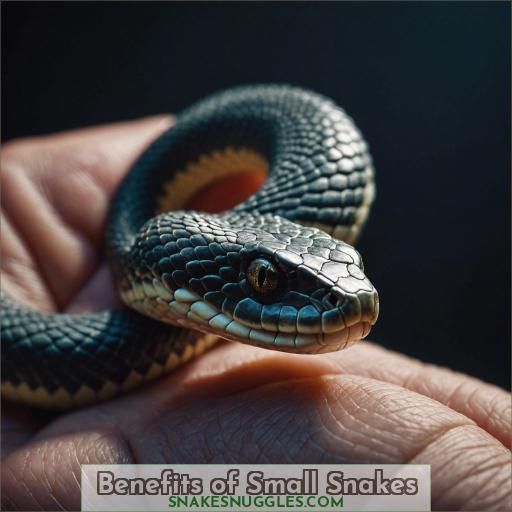 Benefits of Small Snakes