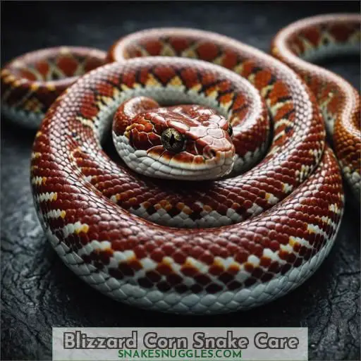 Blizzard Corn Snake Care