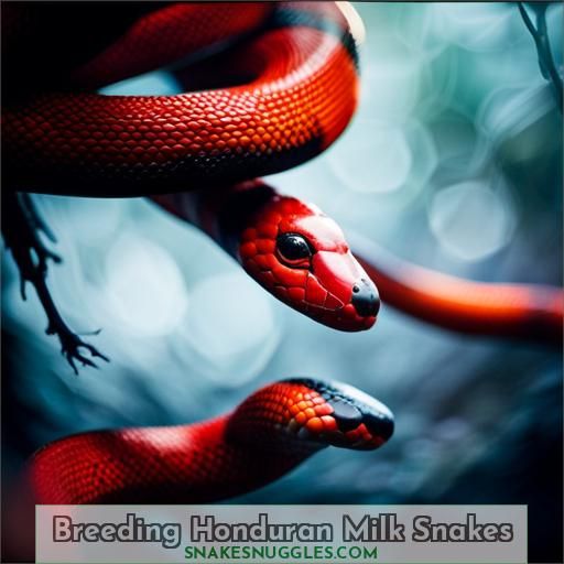Breeding Honduran Milk Snakes