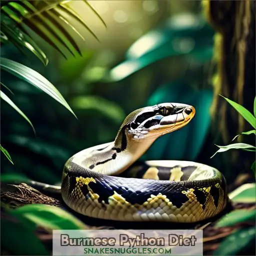 Burmese Python Diet