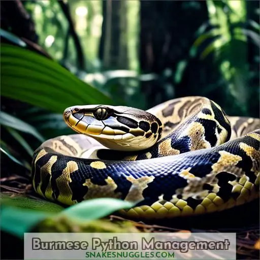 Burmese Python Management