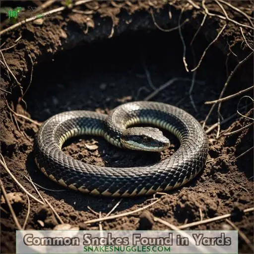 Common Snakes Found in Yards