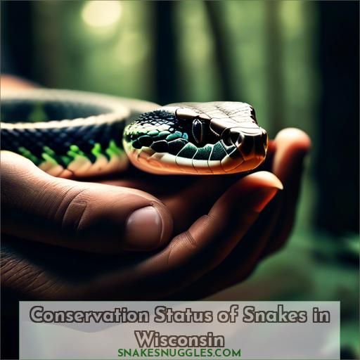Conservation Status of Snakes in Wisconsin