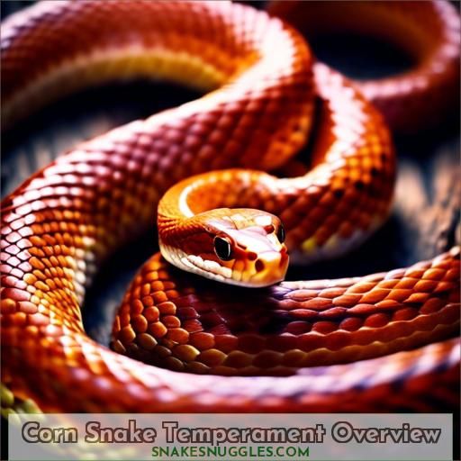 Corn Snake Temperament Overview