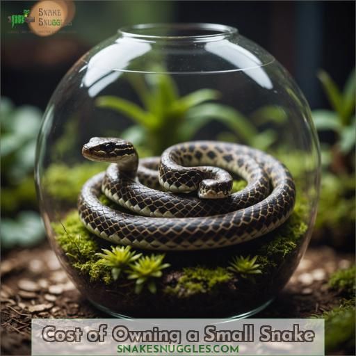 Cost of Owning a Small Snake