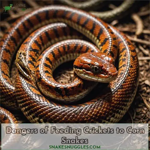 Dangers of Feeding Crickets to Corn Snakes
