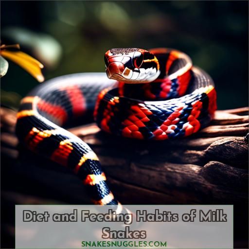 Diet and Feeding Habits of Milk Snakes