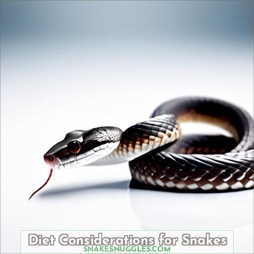 Diet Considerations for Snakes