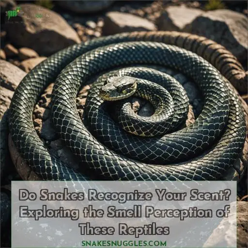 do snakes recognize your scent