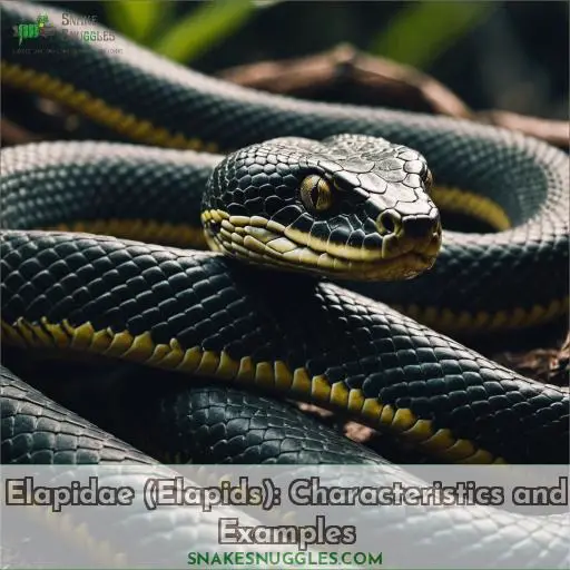 Elapidae (Elapids): Characteristics and Examples