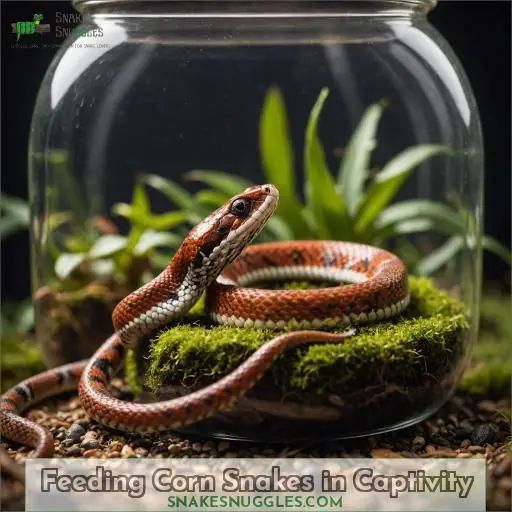 Feeding Corn Snakes in Captivity