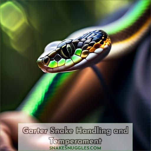 Garter Snake Handling and Temperament