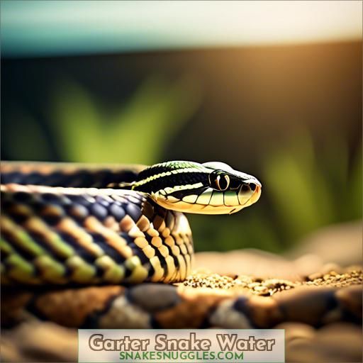 Garter Snake Water