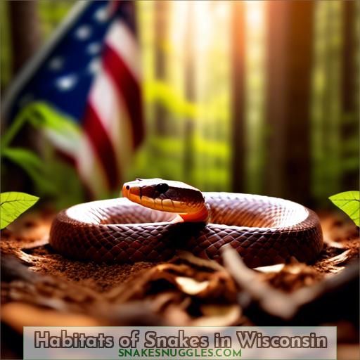 Habitats of Snakes in Wisconsin