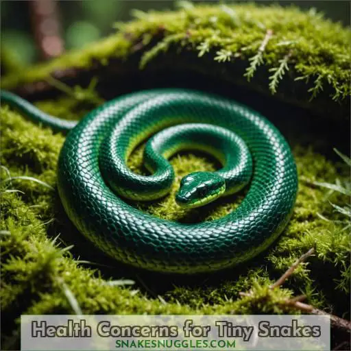 Health Concerns for Tiny Snakes