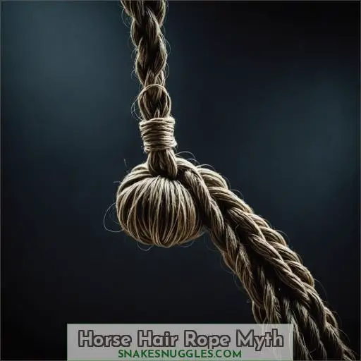 Horse Hair Rope Myth