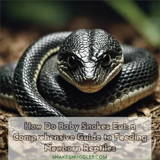how do baby snakes eat