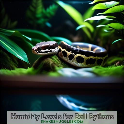 Humidity Levels for Ball Pythons