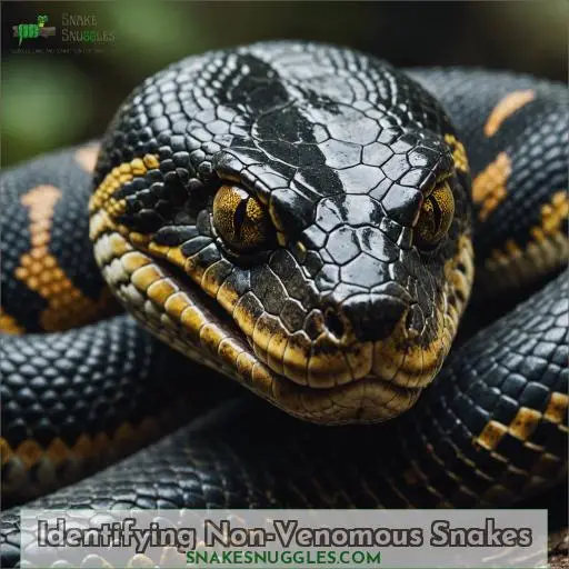 Identifying Non-Venomous Snakes