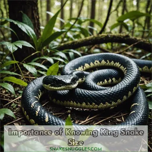 Importance of Knowing King Snake Size