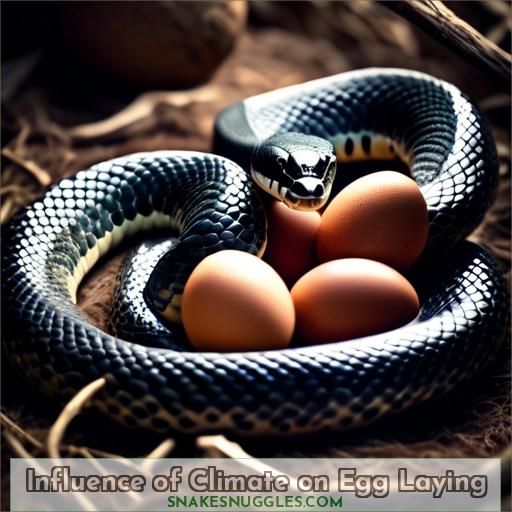 Influence of Climate on Egg Laying