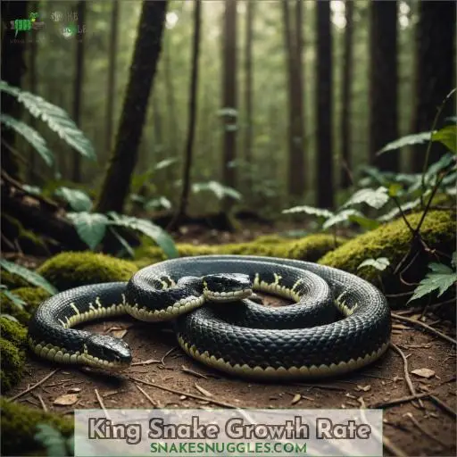 King Snake Growth Rate