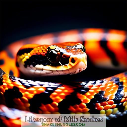Lifespan of Milk Snakes