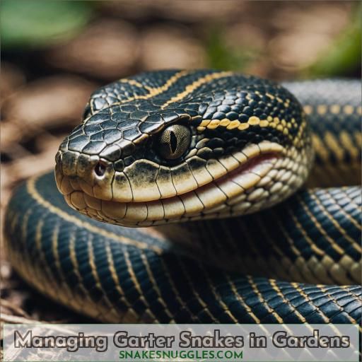 Managing Garter Snakes in Gardens