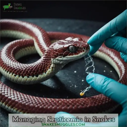 Managing Septicemia in Snakes