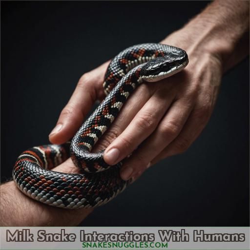 Milk Snake Interactions With Humans