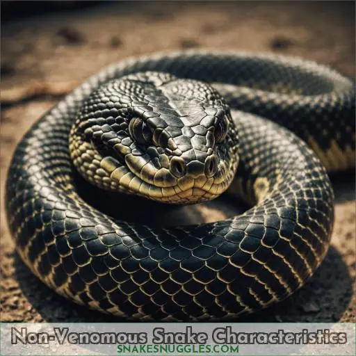 Non-Venomous Snake Characteristics