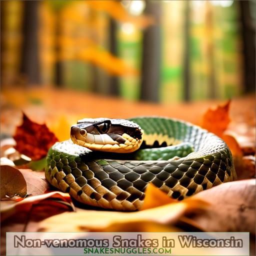 Non-venomous Snakes in Wisconsin