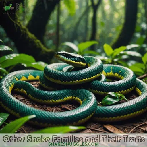 Other Snake Families and Their Traits