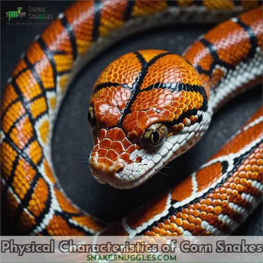 Physical Characteristics of Corn Snakes
