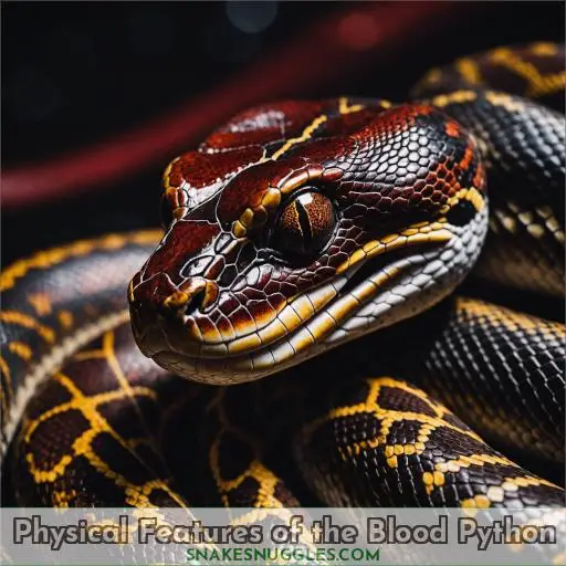 Physical Features of the Blood Python