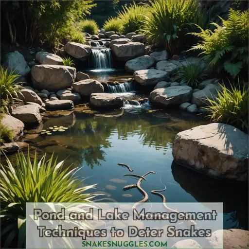 Pond and Lake Management Techniques to Deter Snakes