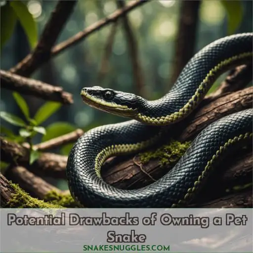 Potential Drawbacks of Owning a Pet Snake