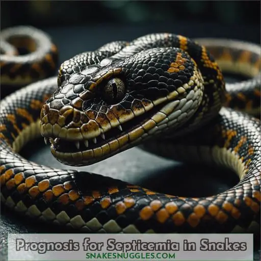 Prognosis for Septicemia in Snakes