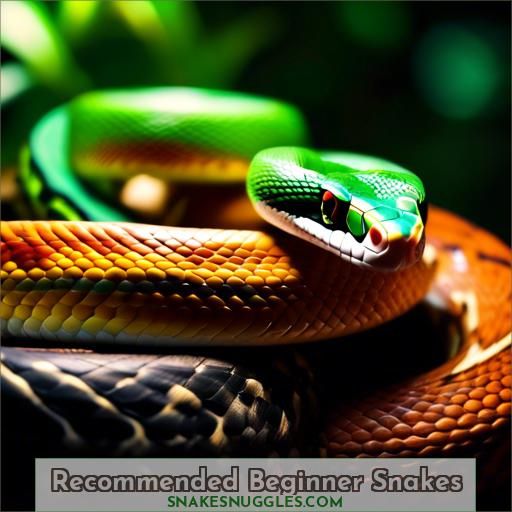 Recommended Beginner Snakes